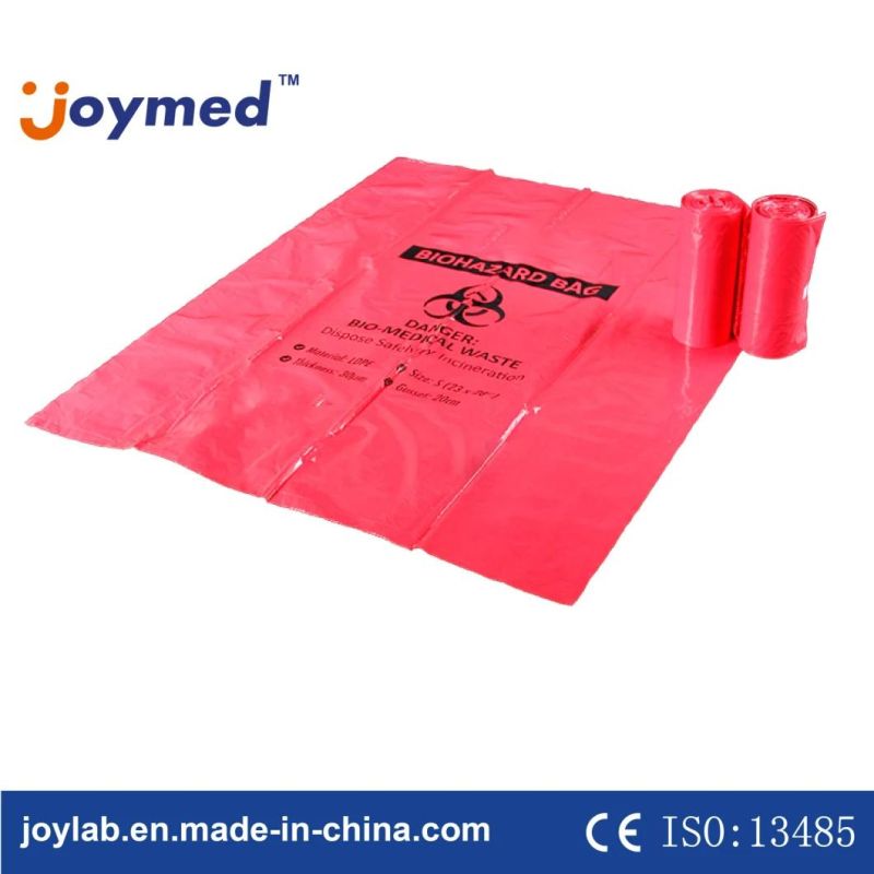 High Quality Disposable Biohazard Medical Waste Bags for Sterilization