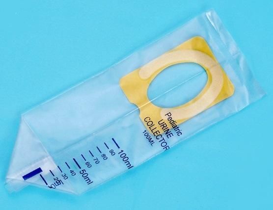 CE Approved Disposable Pediatric Urostomy PVC Urine Meter Bag Pediatric Urine Collector Manufacture Price