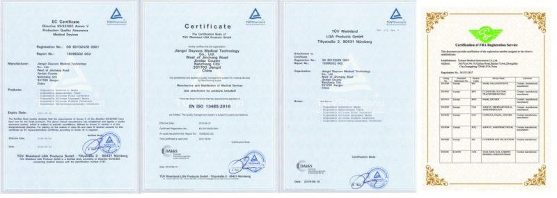 CE&FDA Certificated CO2 Sampling Line with Filter & Male /Female Luer Locks