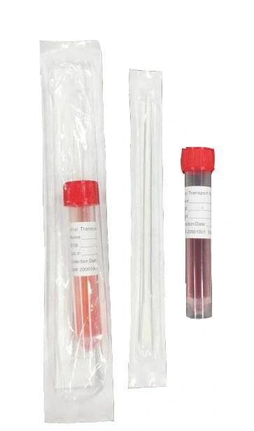 Disposable Respiratory Specimen Nasal Swab Virus Collection Kit with Nasal Oral Collection Swabs