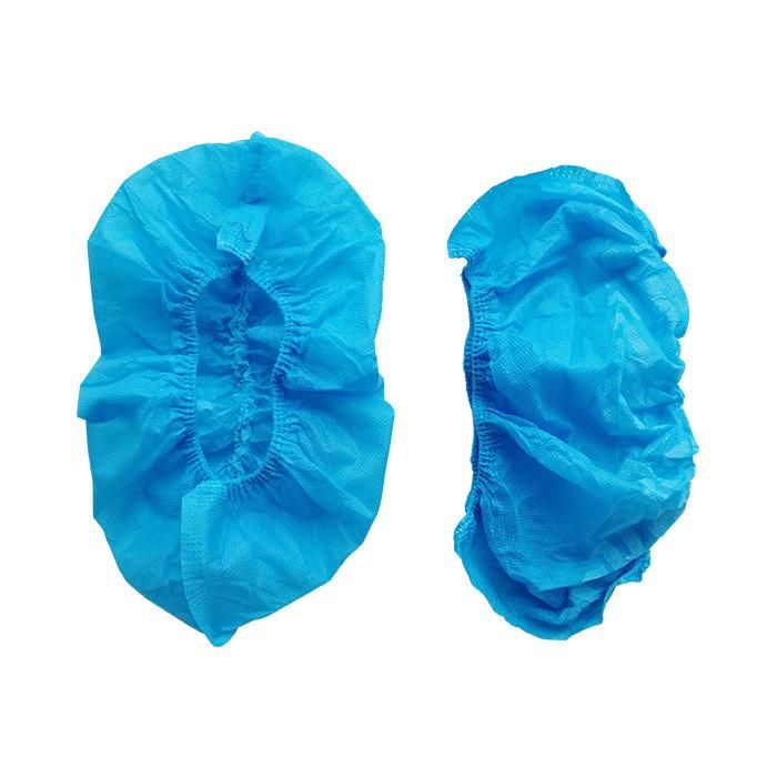 Manufacturer Constructor Custom Size Clean Room Cookhouse PP Non Woven Embossing Whole Elastic Ankle Disposable Indoor Shoe Covers