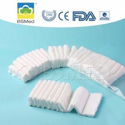 Absorbent Medical Supply Disposable Products Daily Use Zig-Zag Cotton