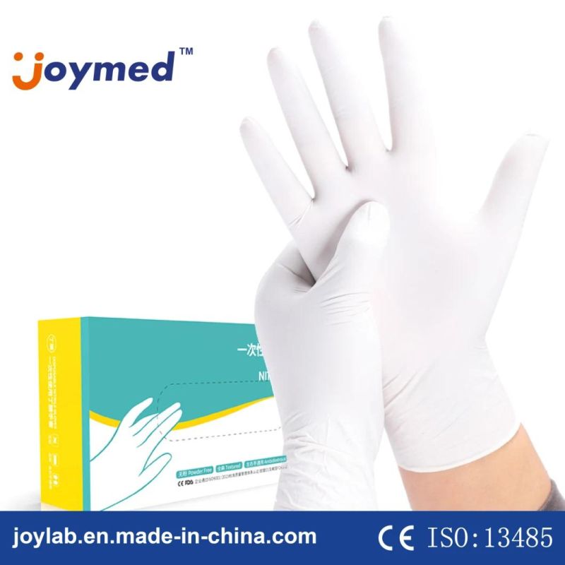 Cheap Anti Bacteria Powder Free High Quality Box Packing Disposable Nitrile Gloves