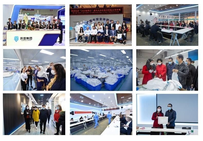 Wholesale 45g SMS Medical Disposable Surgical Clothing