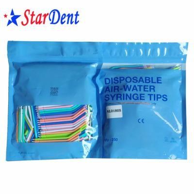 Dental Colorful Disposable Air Water Syringe Tips