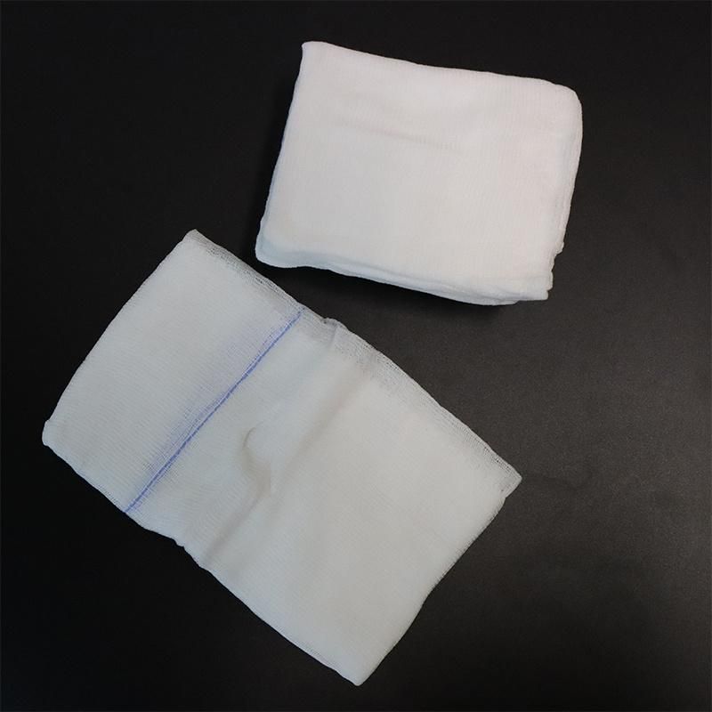 Bluenjoy Hot Selling Cotton Gauze Surgical Lap Sponge for Hospital