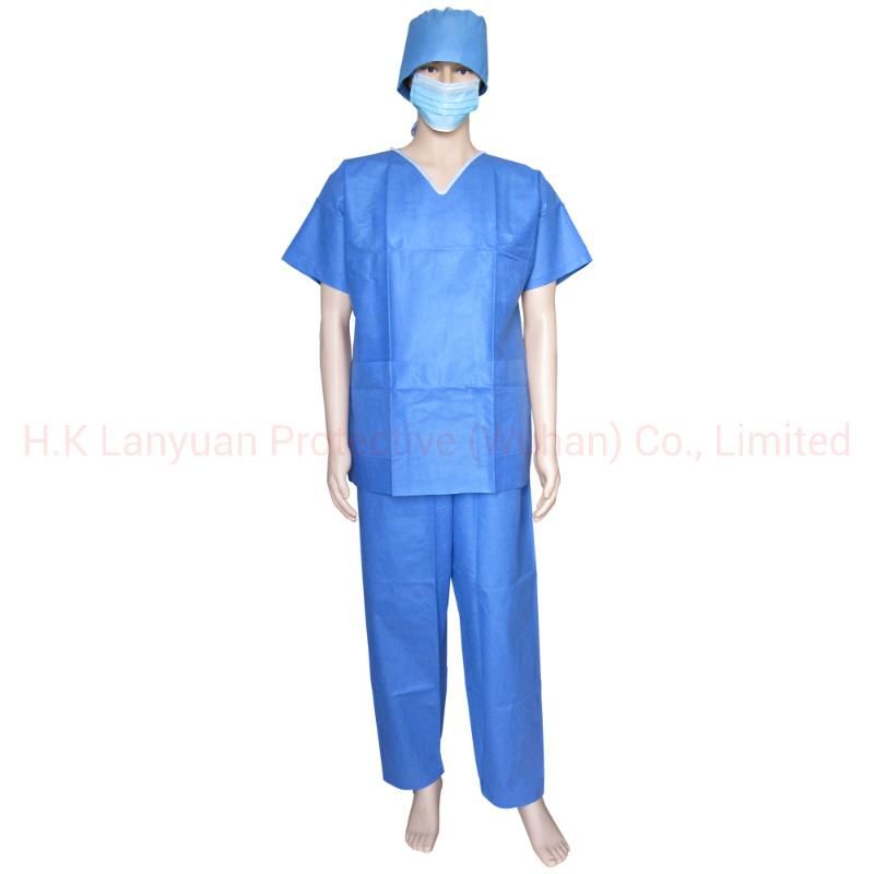 Disposable Nonwoven Isolation Gown (LY-NS-B)