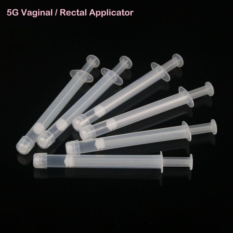 Vaginal Lubricant Suppository Gel Applicator Tube PP Material 3G 5g 8g Medical Injection Tube