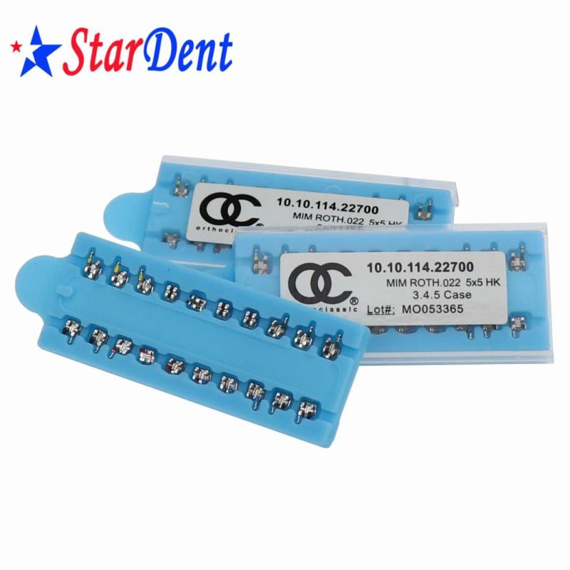 Dental Orthodontic Products High Quality Metal Bracket for Dental Clinic Use