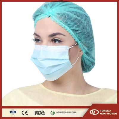 Disposable Medical 3-Ply Face Mask for Adult Non-Sterile Face Mask