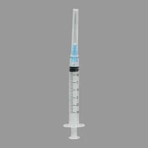 3 Parts Disposable Plastic Sterile Syringe with Needle 10ml