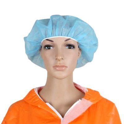 Wholesale Surgeon Caps Disposable Non Woven Blue Surgical Doctor Cap for Hospital