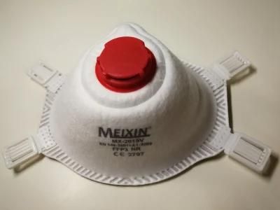 FFP3 Cup Shape with Valve Respirator Ce Medical Mask