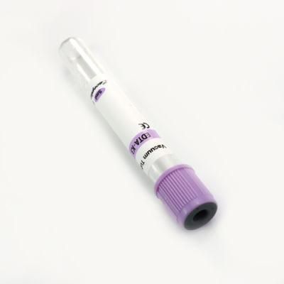 Siny with Logo Printing Purple Cap Eaceplus Hospital Plain Blood Tube EDTA-K2/EDTA-K3