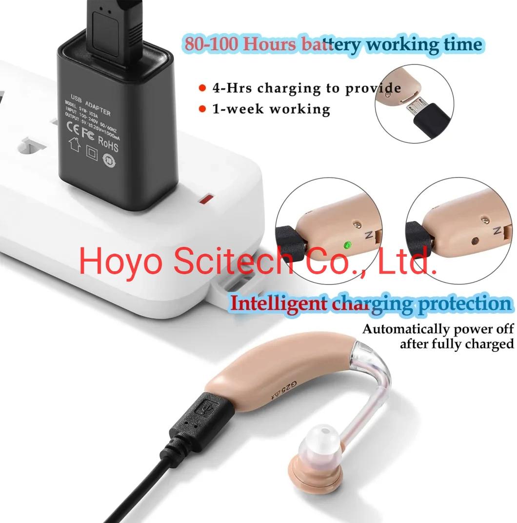 Rechargeable Digital Hearing Aid Programmable Digital Inner Ear Hearing Aids Mini Hearing Aid