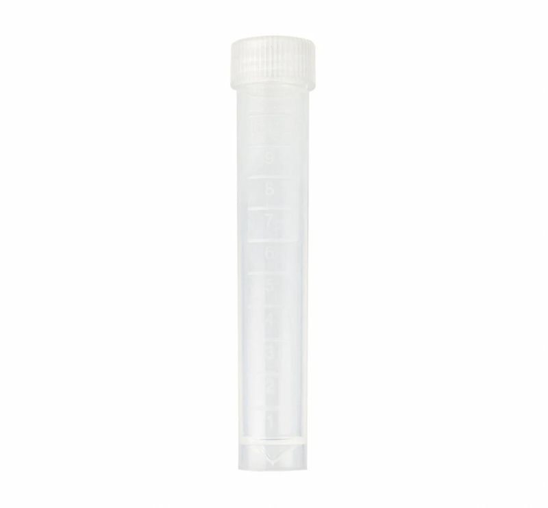 Disposable 10ml Plastic Cryo Tube Freezing Tubes Cryovial Tube Virus Sampling Tube with Screw Cap