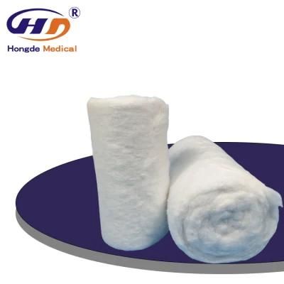 HD3125 Factory Price Sterile Medical Absorbent Cotton Wool Rolls