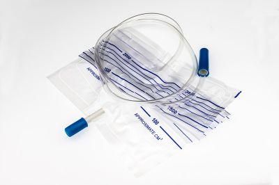 2000ml Disposable Urine Bag with Push Outlet