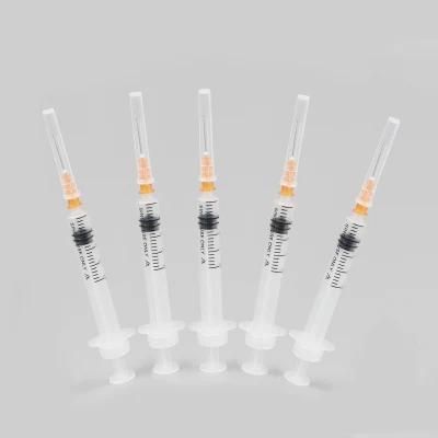 Medical Auto Disposable Syringe with Hypodermic Needle 1-10ml