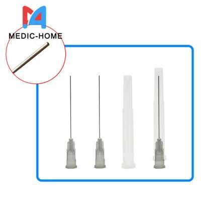 Medical Flat Head Endo Irrigation Needle Tips Single Use Only