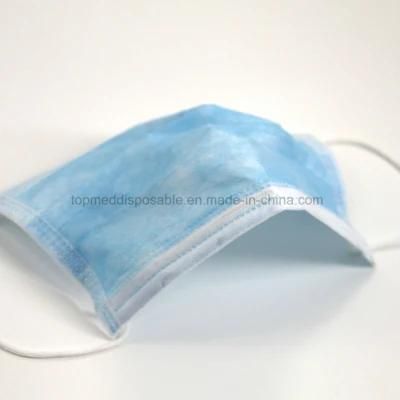 CE/ISO13485 Certificated Nonwoven Disposable 3ply Earloop Medical Face Mask