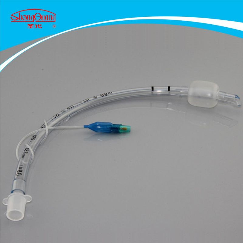 6.0 7.5 8.0 Disposable Reinforced PVC Endotracheal Catheter Tube with Cuff