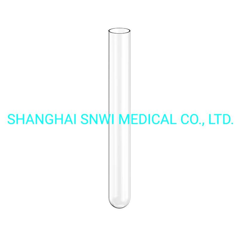 Lab Glassware 28ml Clear Round Bottom Glass Test Tube