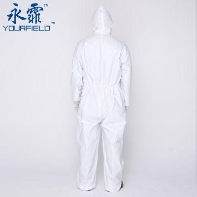 Yourfield Jumpsuit Disposable Isolation Suit Clothing