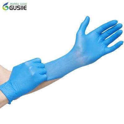 Cheap Black Medical Examination Protective Glove Nitrile Large Gloves