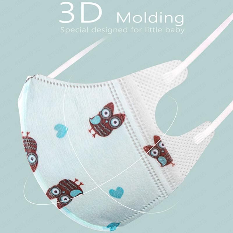 Hand Make Sewing Manufacturer Pm2.5 Breathing Fabric Reusable Protective Cloth Face Mask for Children