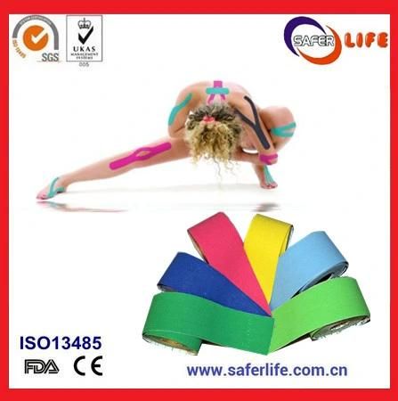 Kinesiology Sports Muscles Care Elastic Physio Therapeutic Tape Kinesiology Athletic Tape for Mobility & Injury Repair