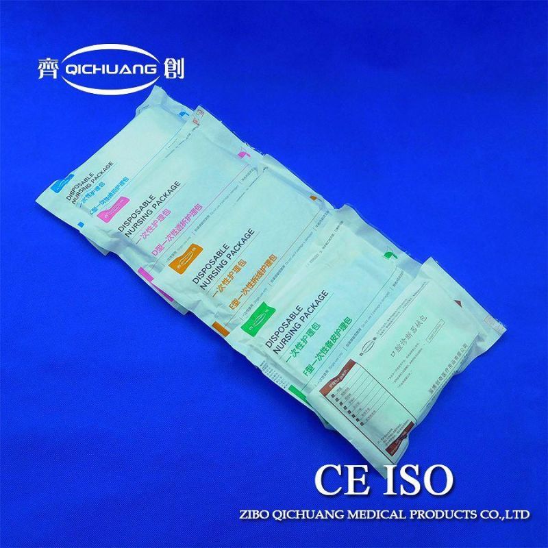 Disposable Medical Wound Dressing Change Kit for Hospital Wound Care