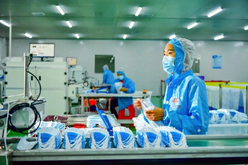 Level 3 En13975 Ultrasonic Welding SMS Disposable Surgical Gown