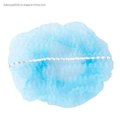 Hairnet Surgical Cap with Detectable Metal Disposable Nonwoven Clip Cap