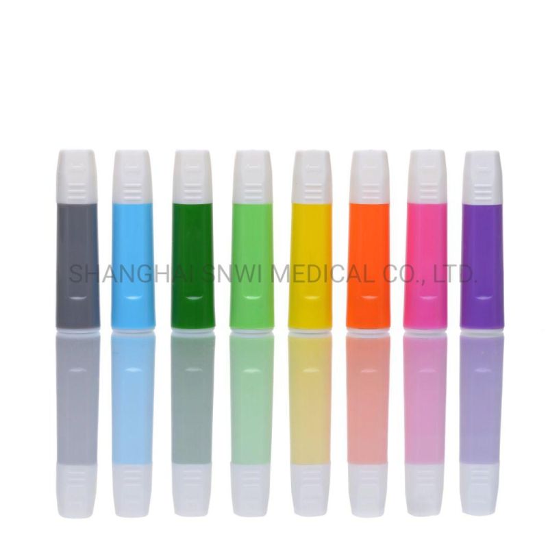 Disposable Medicalsingle Use Flashback Pen Type Specimen Sampling Drawing Vacuum Blood Collection Needle