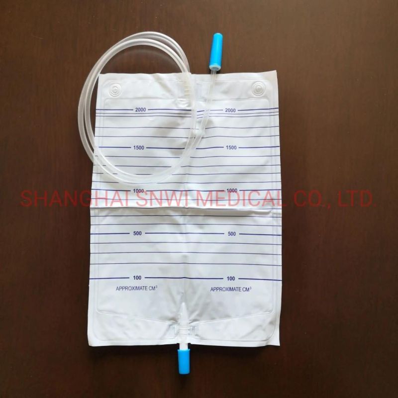 Disposable Sterile Luxury Urine Drainage Bag 2000ml with CE ISO Certificate