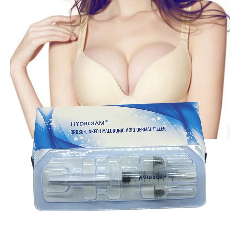 Injectable Sodium Hyaluronate Dermal Filler Cross Linked Hyaluronic Acid for Face Lip Breast Buttocks Penis Enhancement Facial Wrinkle Chin Cheeks Ha Injection