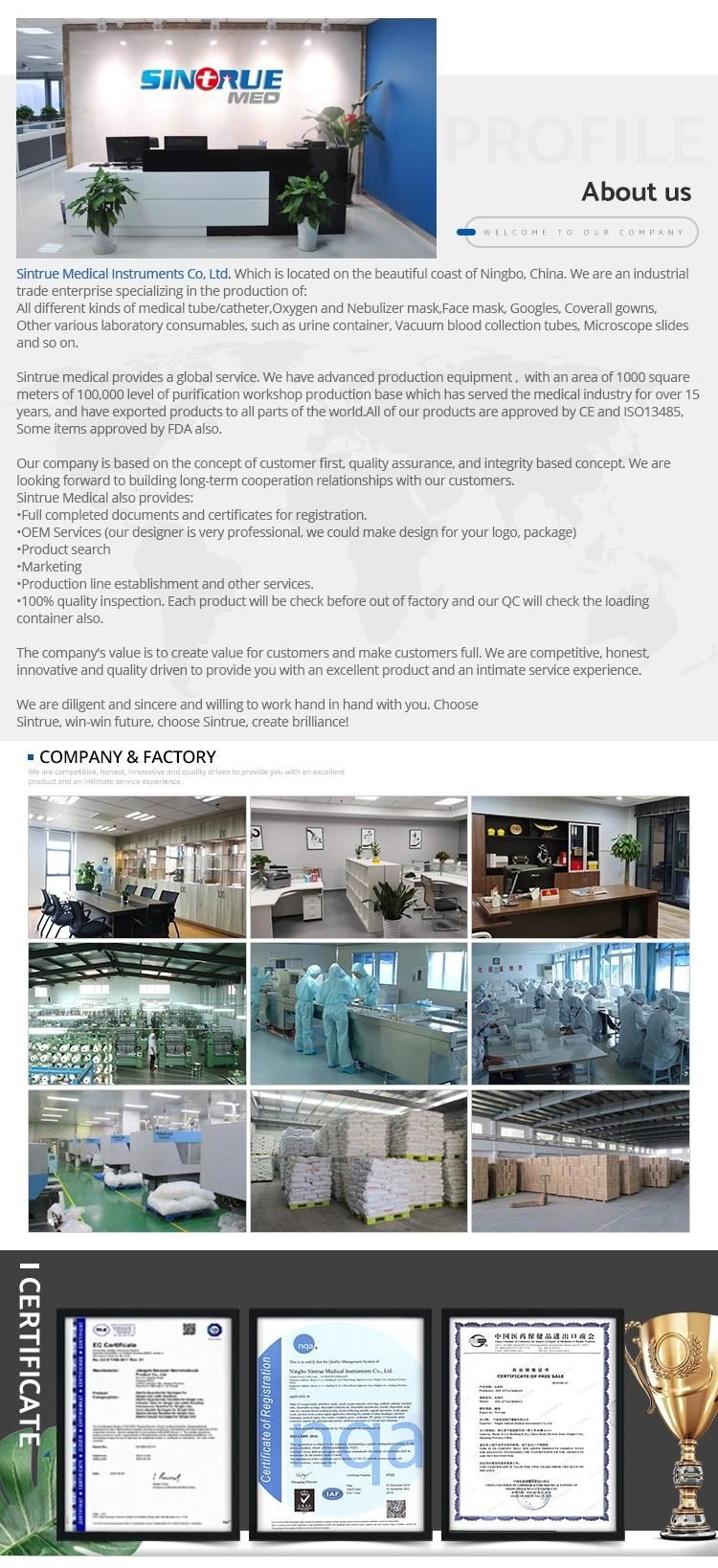 Hospital 1000ml 1500ml 2000ml ICU Disposable Medical Suction Liner
