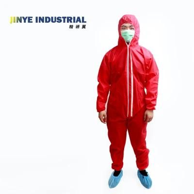 Unisex SMS Disposable Coveralls Protective Gowns/Suit/Clothing