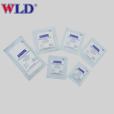 Absorbent Medical High Quality Sterile Cotton Gauze Swab