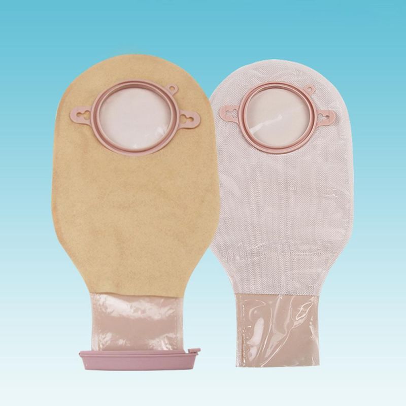 Two Piece Open Pocket Hydrocolloid Urostomy Colostomy Bag