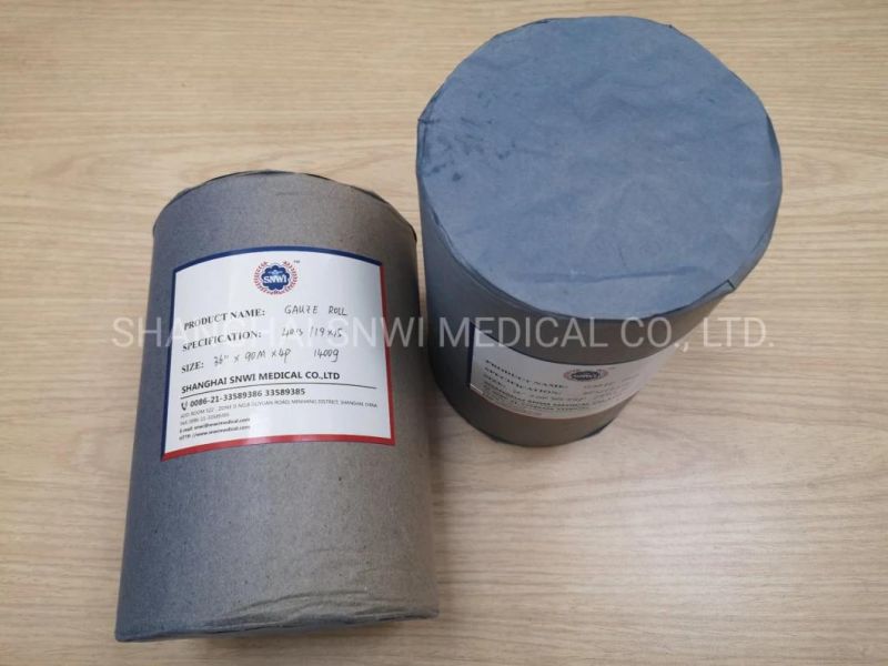 36"X100yds Medical Gauze Roll Made in China