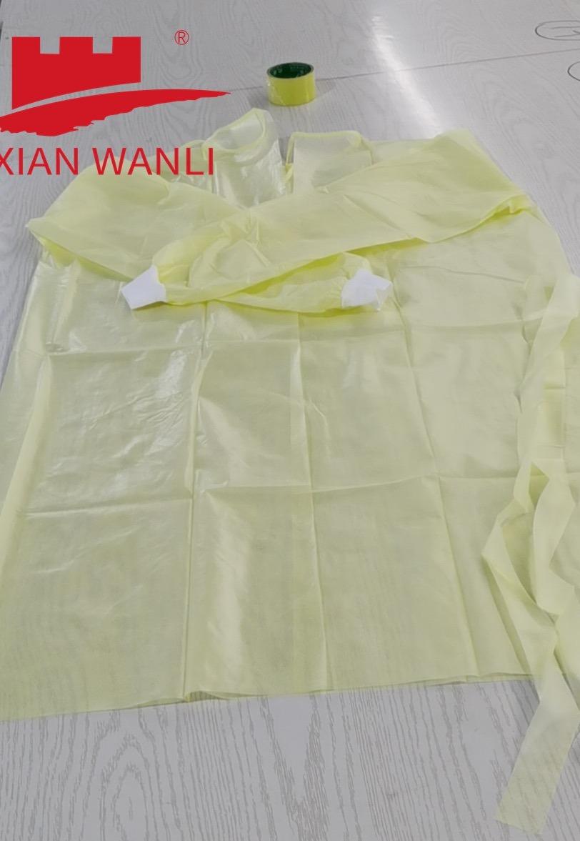 Disposable Non Woven Examination Gown Type Pb 6b En14126 Standard