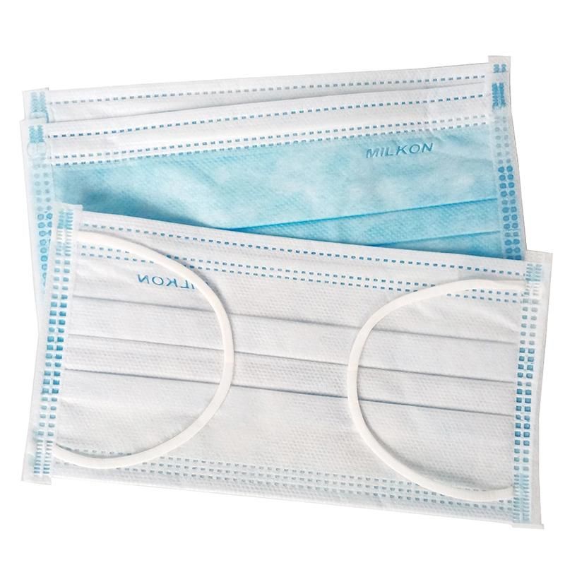 Disposable 3-Ply Non-Woven Medical Surgical Face Mask with Ear Loop