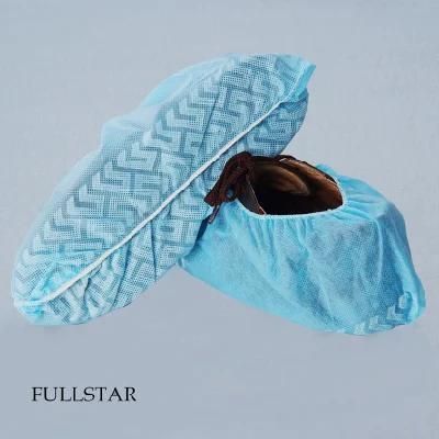 Disposable Non-Skid Shoe Cover Anti-Slip with or Without Prints