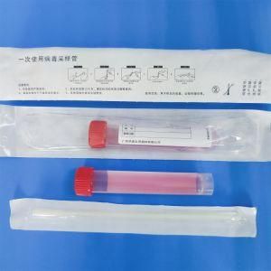 Disposable Virus Sampling Tube Preservation Solution with Swab