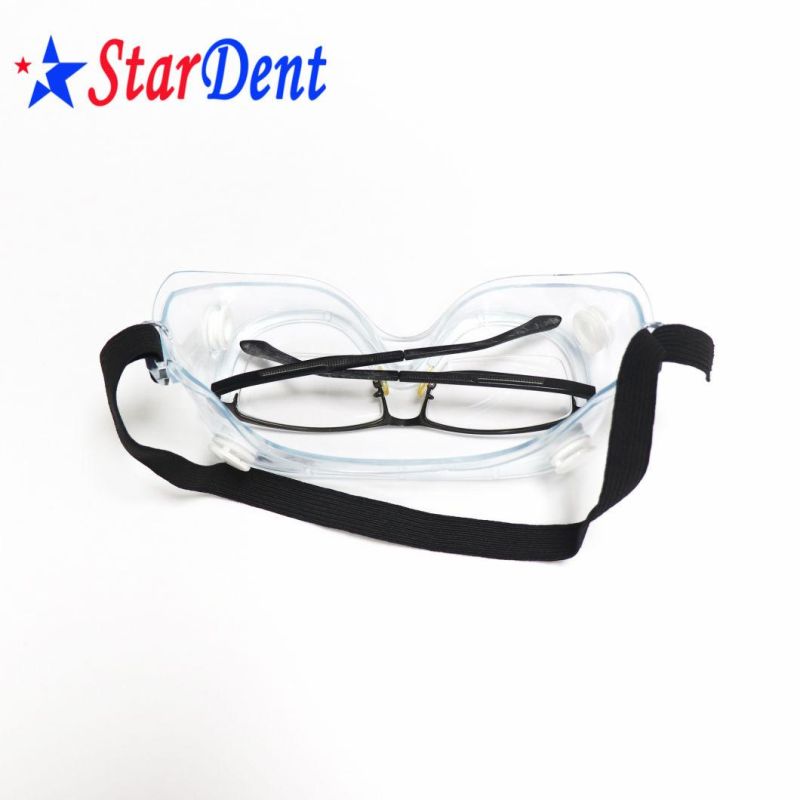 Anti Fog PVC Goggle Glasses Anti Virus Safety Glass for Protects Eye Protection Virus Cheap PVC Google /Medical Protective Goggles