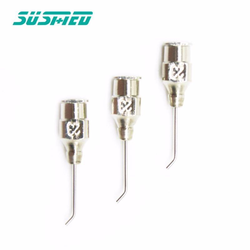 Veterinary Stainless Steel Needles Animal Syringes Needle with Copper Hub
