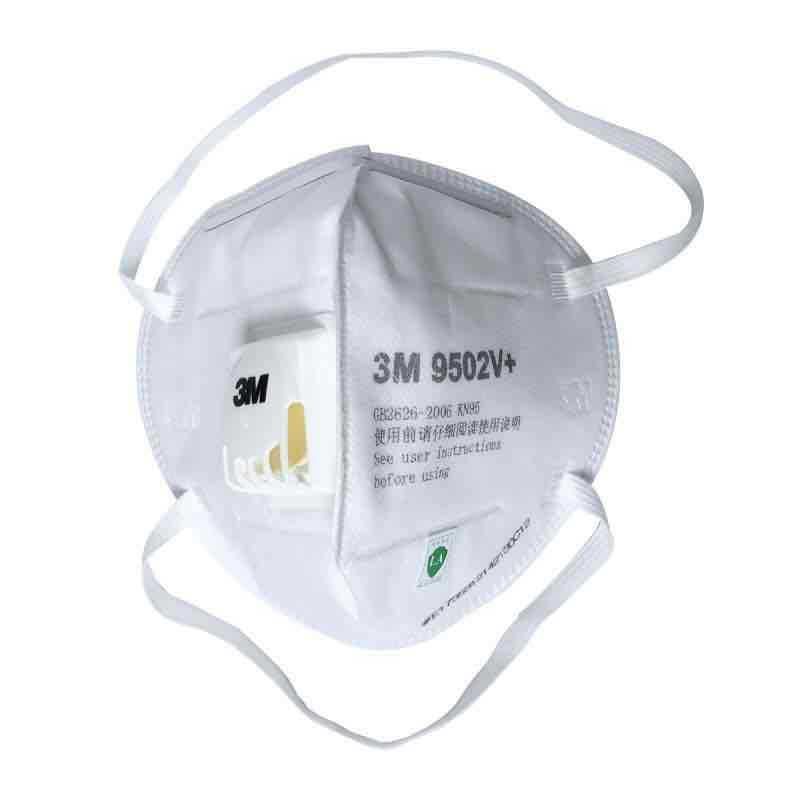 3m Breath Machine 9502V Face Mask Official Stock Small Qty Authorization Virus Precaution Disposable