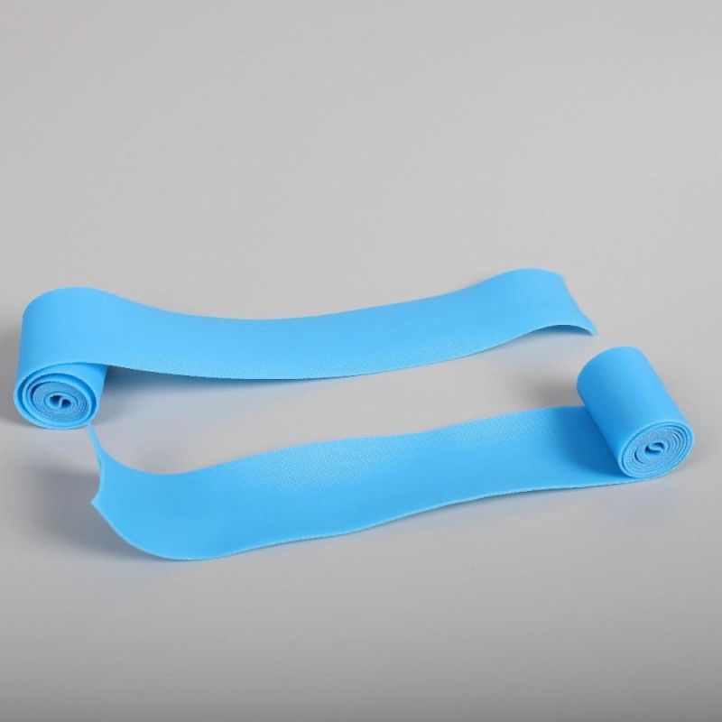 2.5cm X 45cm Medical Disposable Tape Shape Elastic Latex Free TPE Tourniquet